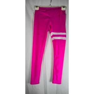 Women's Barbelle Leggings XS Pink White